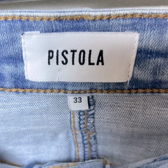 NWT Pistola Arielle skinny scissor cut hem jeans in No Pressure wash - Picture 10 of 12
